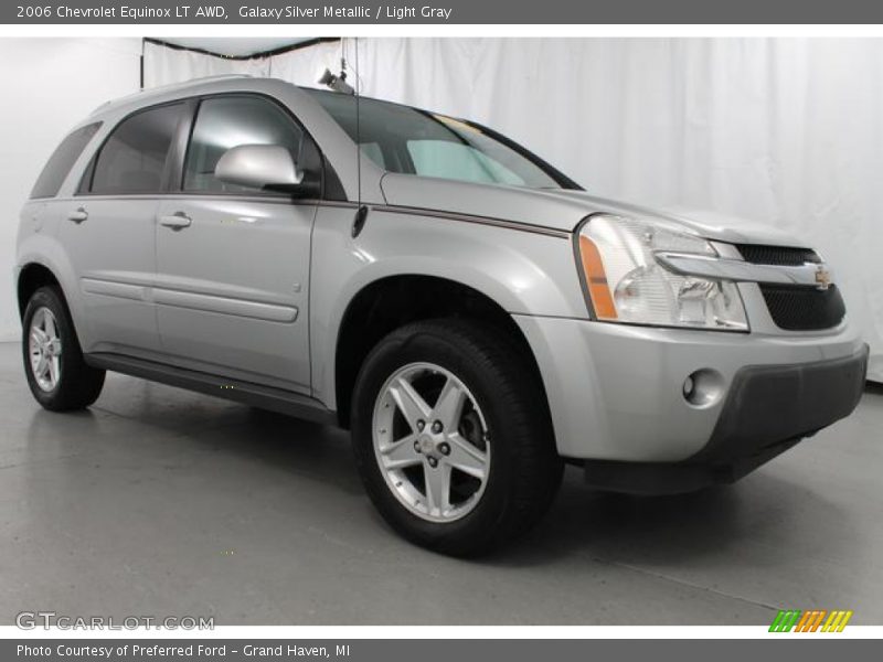 Galaxy Silver Metallic / Light Gray 2006 Chevrolet Equinox LT AWD