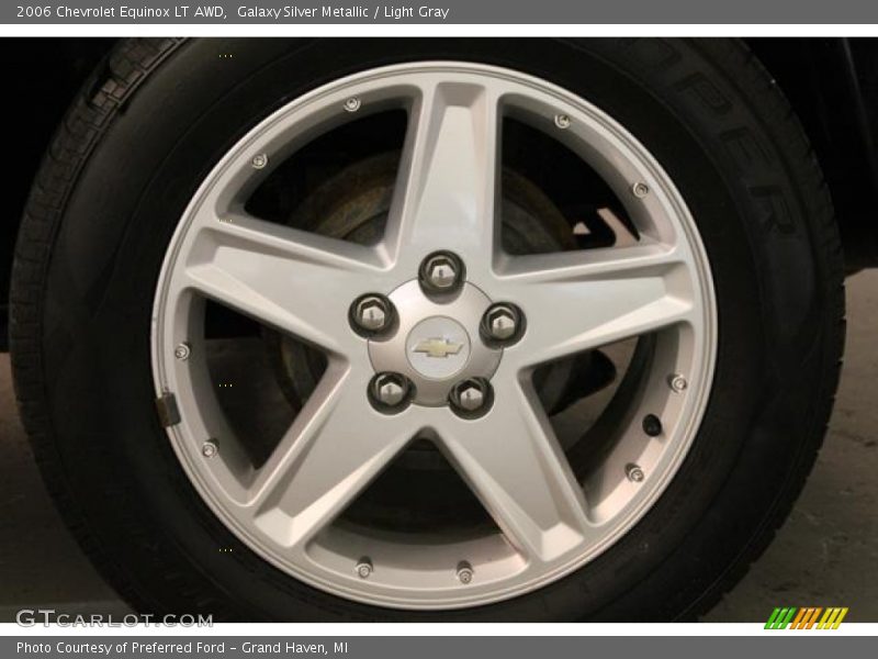 Galaxy Silver Metallic / Light Gray 2006 Chevrolet Equinox LT AWD