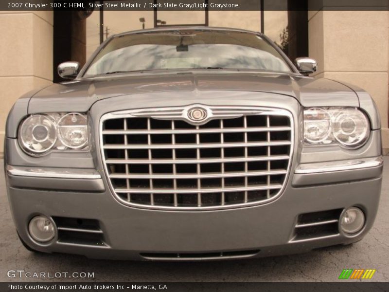 Silver Steel Metallic / Dark Slate Gray/Light Graystone 2007 Chrysler 300 C HEMI