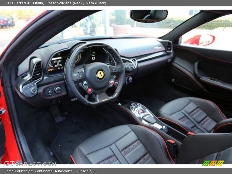 Nero (Black) Interior - 2011 458 Italia 
