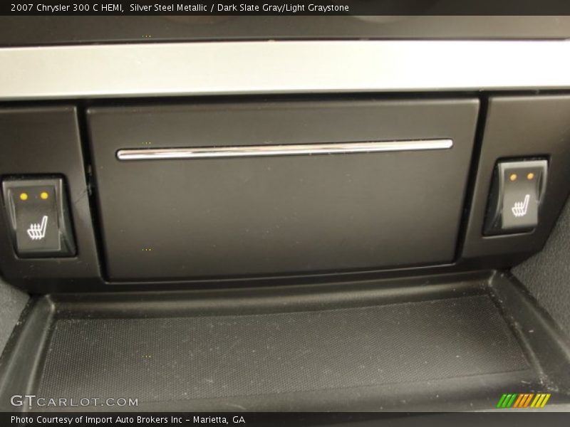 Silver Steel Metallic / Dark Slate Gray/Light Graystone 2007 Chrysler 300 C HEMI