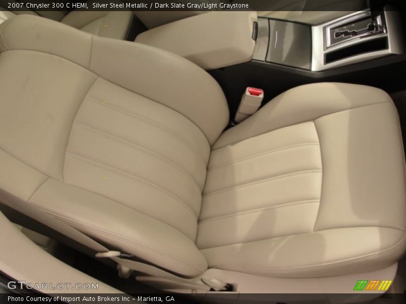 Silver Steel Metallic / Dark Slate Gray/Light Graystone 2007 Chrysler 300 C HEMI