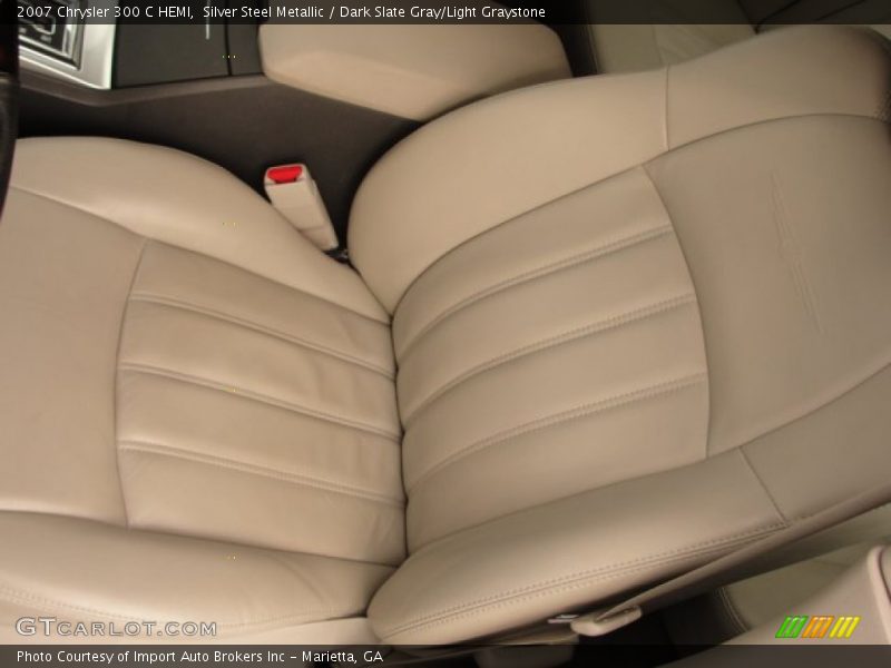 Silver Steel Metallic / Dark Slate Gray/Light Graystone 2007 Chrysler 300 C HEMI