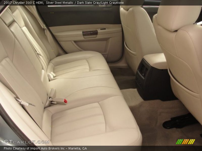 Silver Steel Metallic / Dark Slate Gray/Light Graystone 2007 Chrysler 300 C HEMI