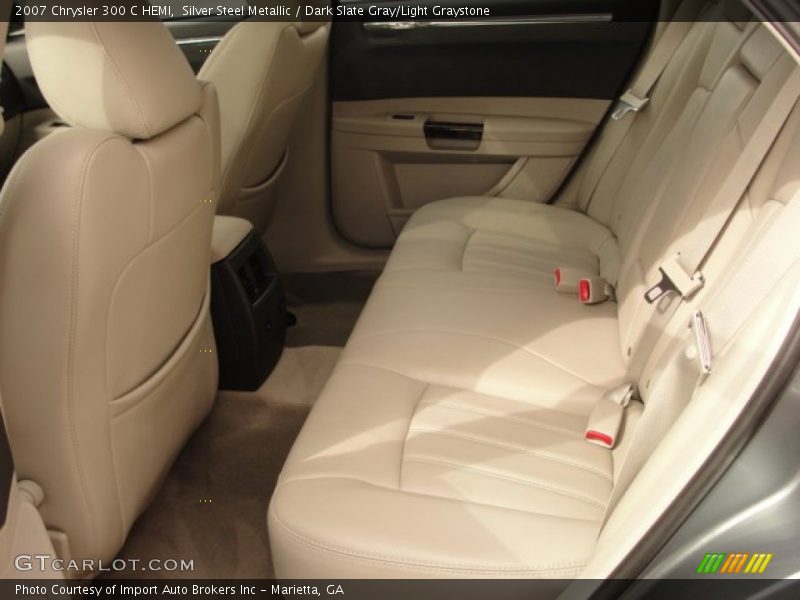 Silver Steel Metallic / Dark Slate Gray/Light Graystone 2007 Chrysler 300 C HEMI