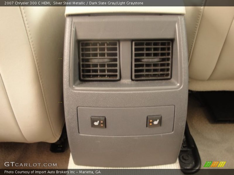 Silver Steel Metallic / Dark Slate Gray/Light Graystone 2007 Chrysler 300 C HEMI