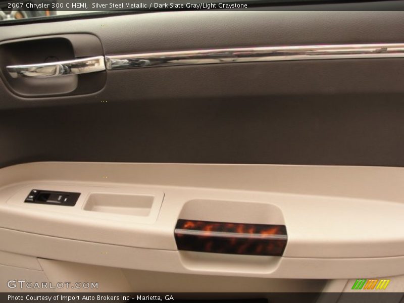 Silver Steel Metallic / Dark Slate Gray/Light Graystone 2007 Chrysler 300 C HEMI