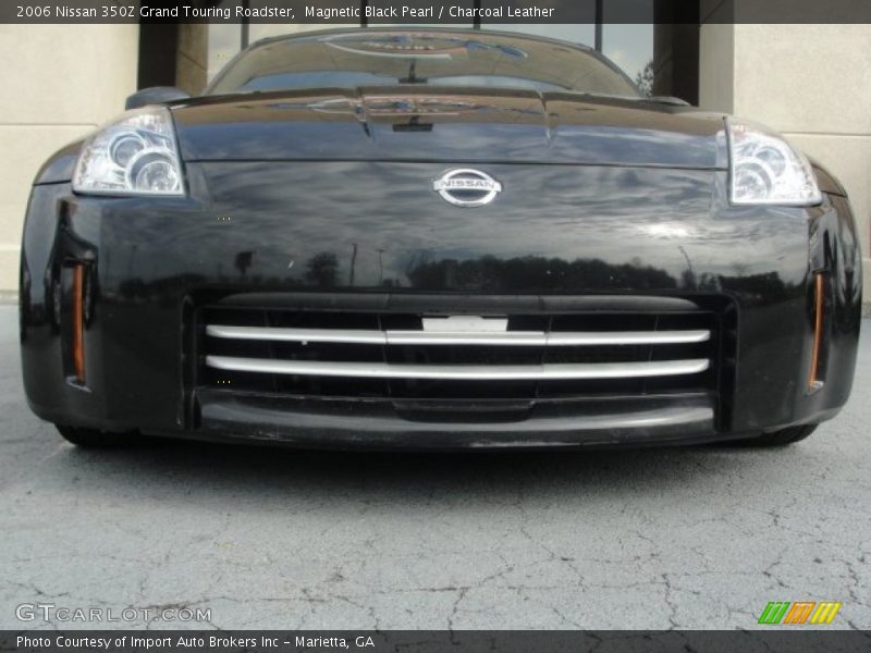 Magnetic Black Pearl / Charcoal Leather 2006 Nissan 350Z Grand Touring Roadster
