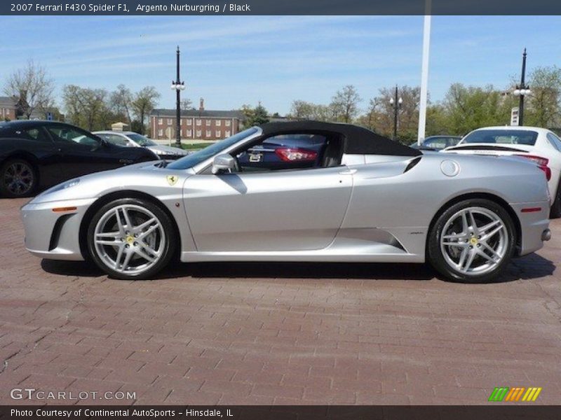  2007 F430 Spider F1 Argento Nurburgring
