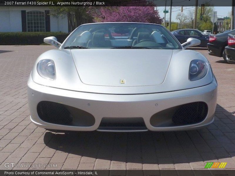 Argento Nurburgring / Black 2007 Ferrari F430 Spider F1