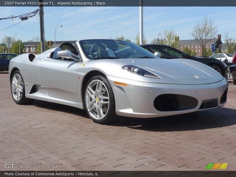 Front 3/4 View of 2007 F430 Spider F1