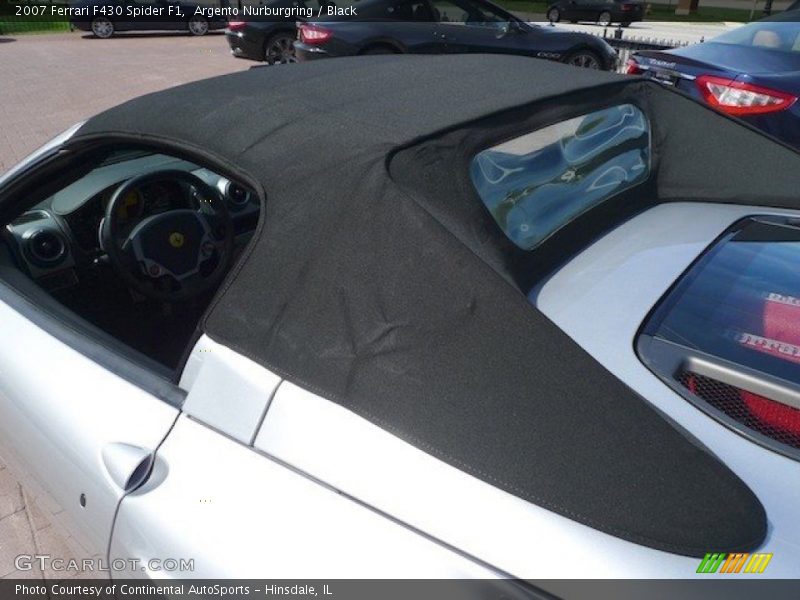 Argento Nurburgring / Black 2007 Ferrari F430 Spider F1