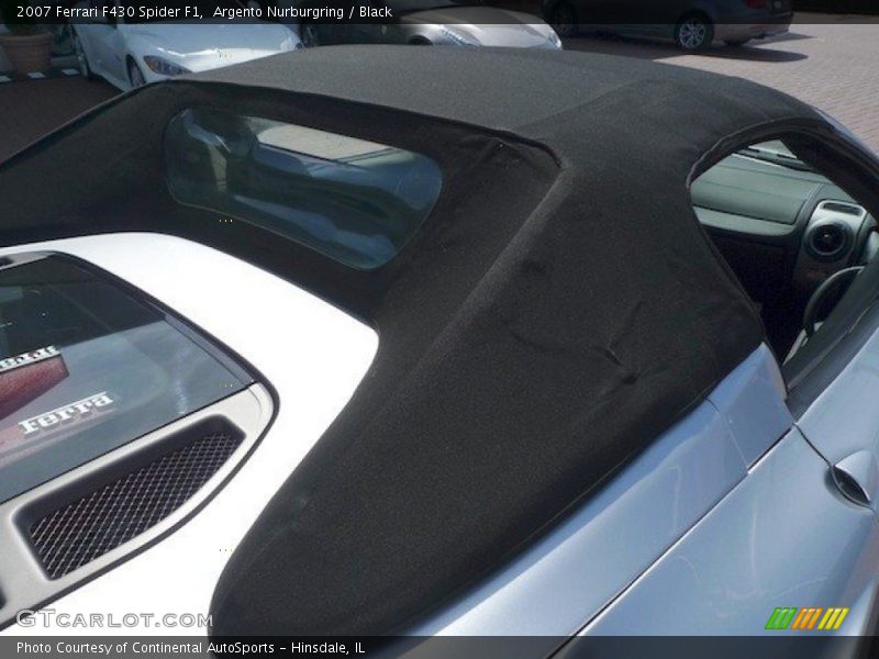 Argento Nurburgring / Black 2007 Ferrari F430 Spider F1