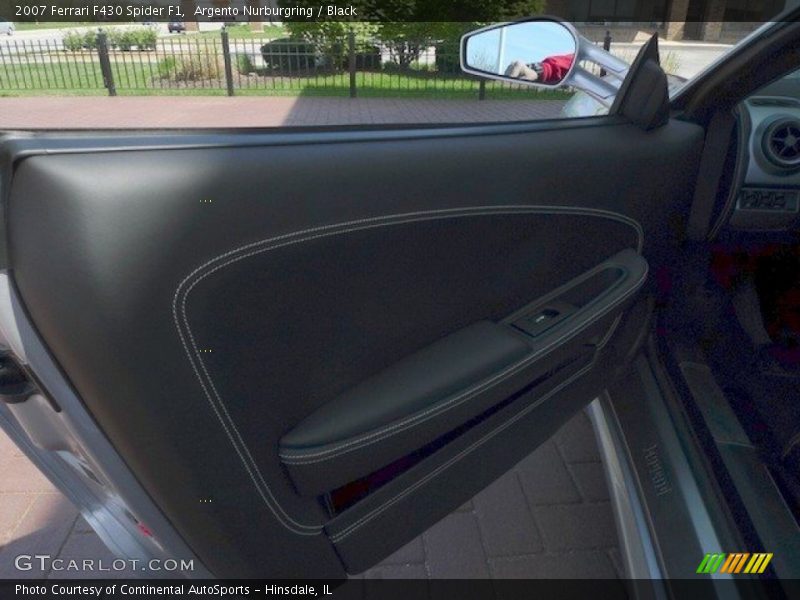 Argento Nurburgring / Black 2007 Ferrari F430 Spider F1