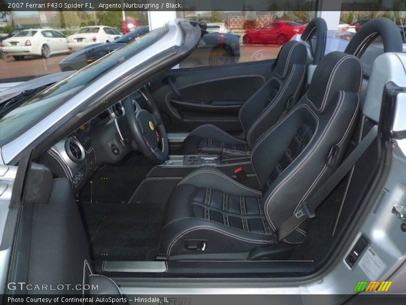  2007 F430 Spider F1 Black Interior