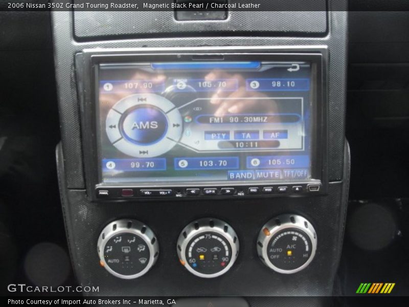 Magnetic Black Pearl / Charcoal Leather 2006 Nissan 350Z Grand Touring Roadster