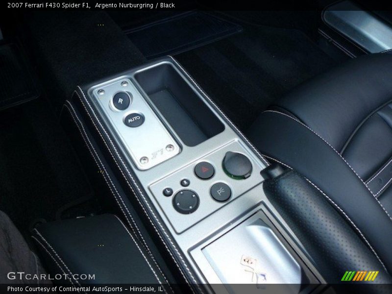 Controls of 2007 F430 Spider F1
