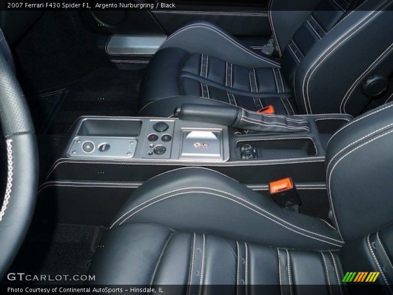 Argento Nurburgring / Black 2007 Ferrari F430 Spider F1