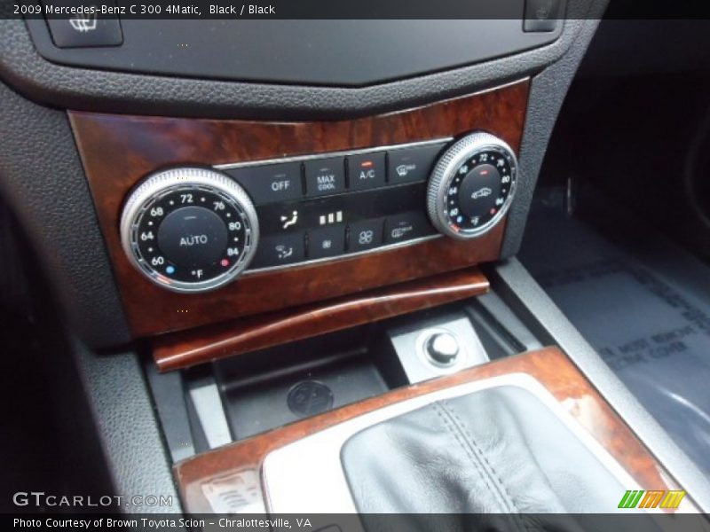 Black / Black 2009 Mercedes-Benz C 300 4Matic