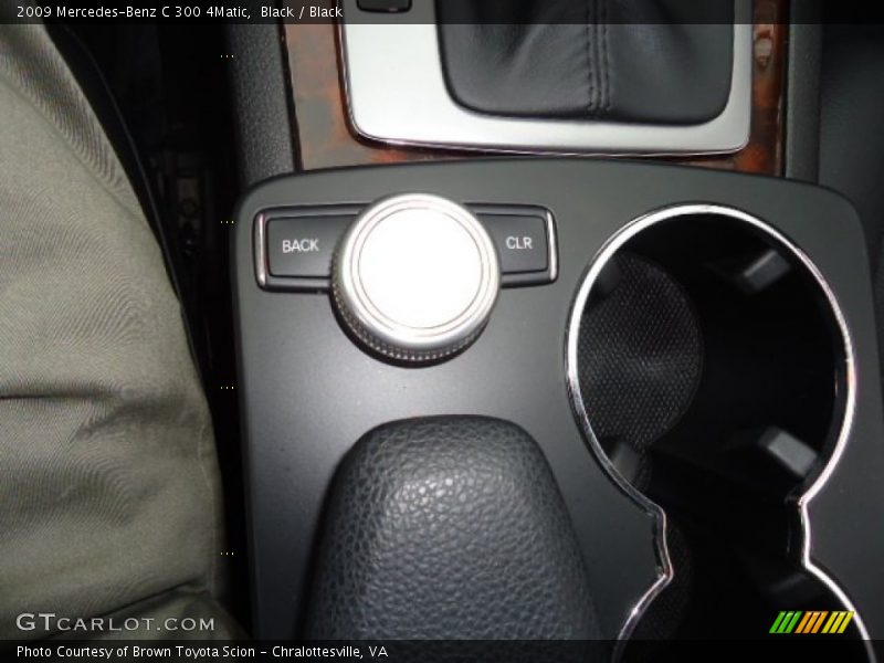 Black / Black 2009 Mercedes-Benz C 300 4Matic