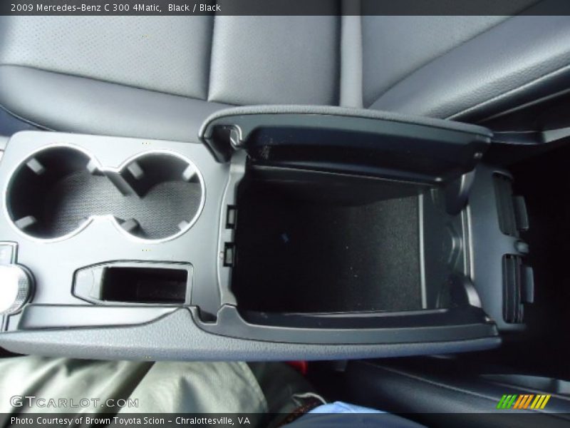 Black / Black 2009 Mercedes-Benz C 300 4Matic