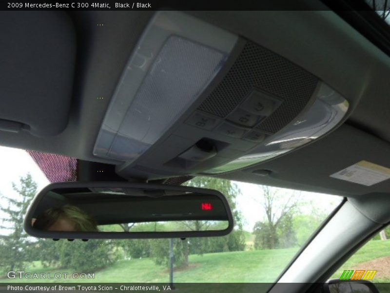 Black / Black 2009 Mercedes-Benz C 300 4Matic