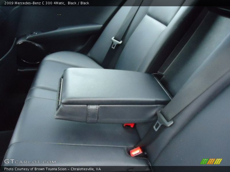 Black / Black 2009 Mercedes-Benz C 300 4Matic