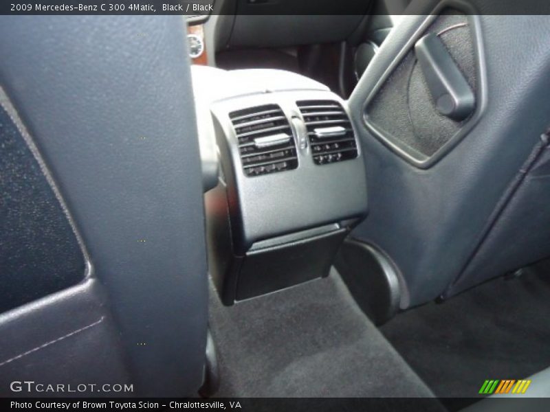 Black / Black 2009 Mercedes-Benz C 300 4Matic