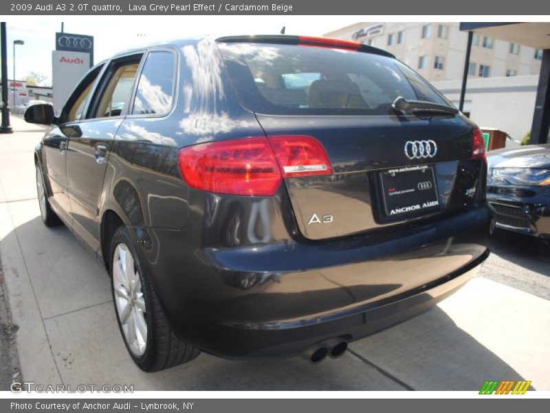 Lava Grey Pearl Effect / Cardamom Beige 2009 Audi A3 2.0T quattro
