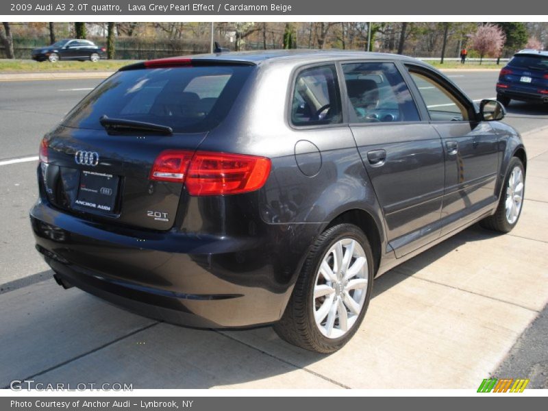 Lava Grey Pearl Effect / Cardamom Beige 2009 Audi A3 2.0T quattro
