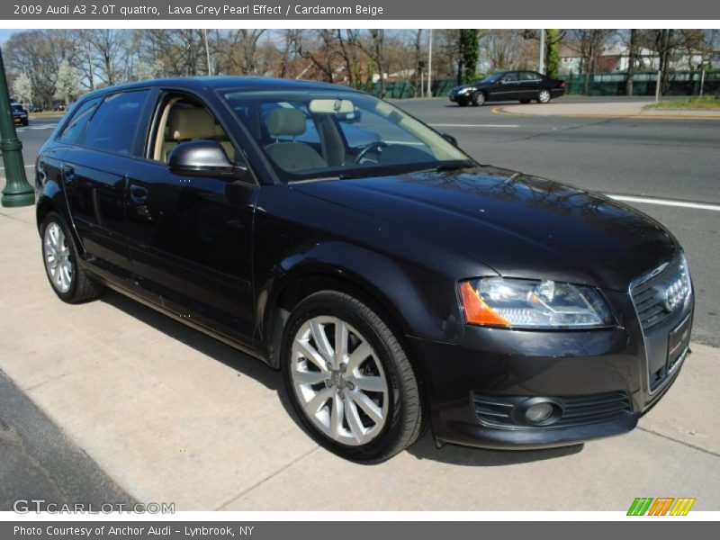 Lava Grey Pearl Effect / Cardamom Beige 2009 Audi A3 2.0T quattro