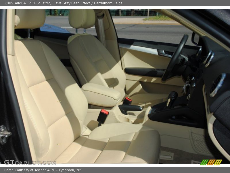 Lava Grey Pearl Effect / Cardamom Beige 2009 Audi A3 2.0T quattro