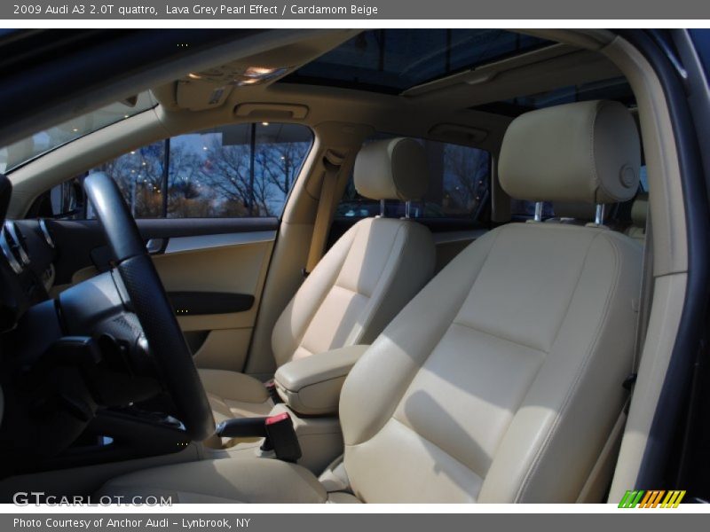 Lava Grey Pearl Effect / Cardamom Beige 2009 Audi A3 2.0T quattro