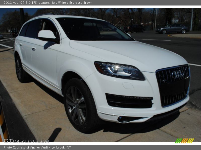 Ibis White / Espresso Brown 2011 Audi Q7 3.0 TFSI quattro