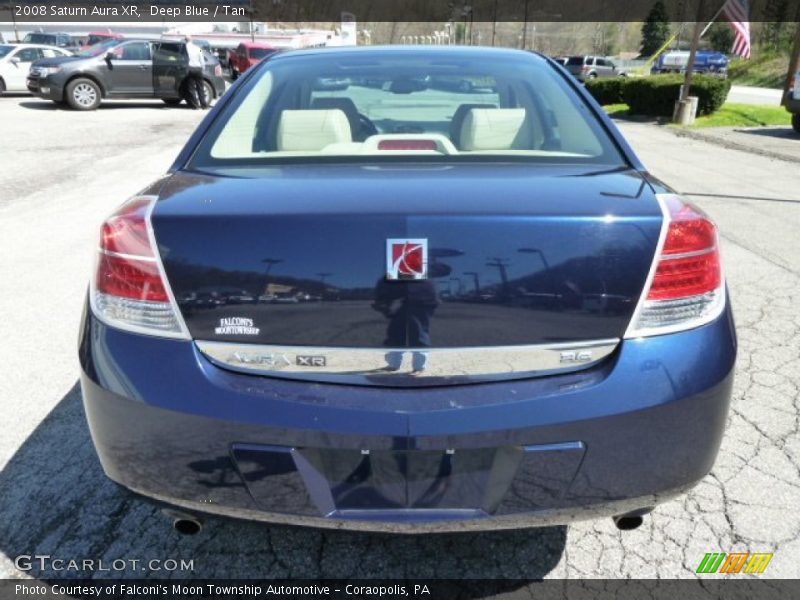 Deep Blue / Tan 2008 Saturn Aura XR