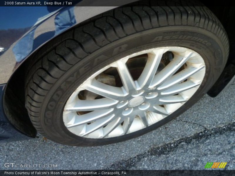 Deep Blue / Tan 2008 Saturn Aura XR