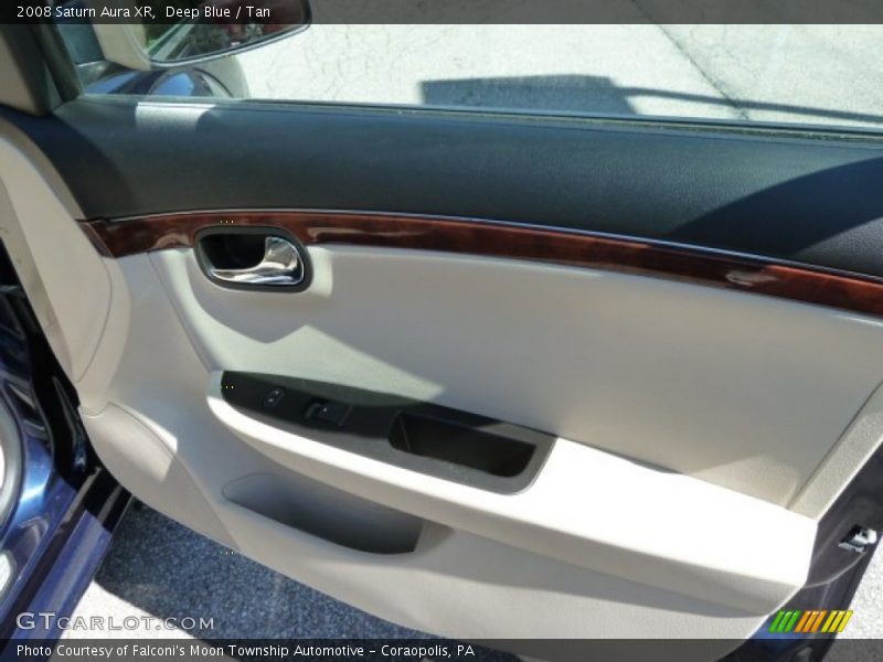 Deep Blue / Tan 2008 Saturn Aura XR