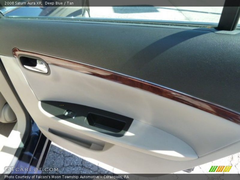 Deep Blue / Tan 2008 Saturn Aura XR