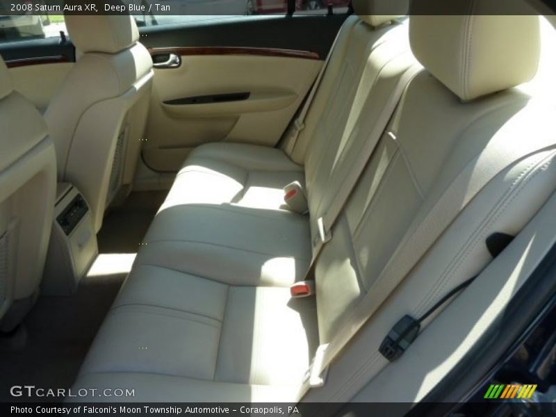 Deep Blue / Tan 2008 Saturn Aura XR
