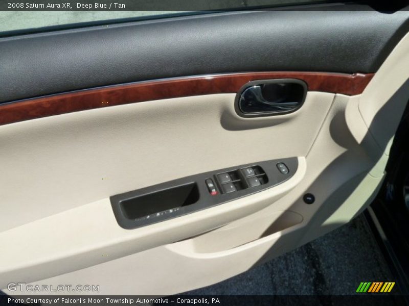 Deep Blue / Tan 2008 Saturn Aura XR