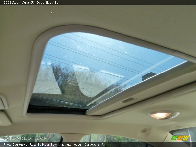 Deep Blue / Tan 2008 Saturn Aura XR