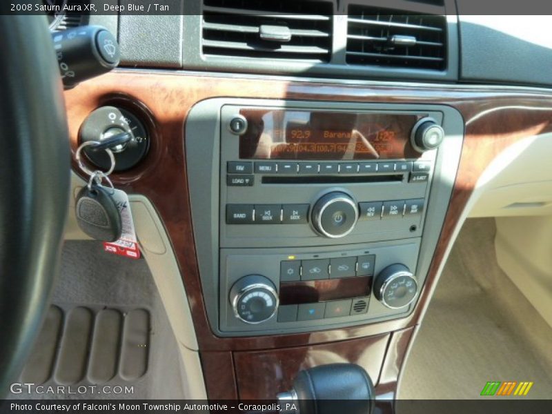 Deep Blue / Tan 2008 Saturn Aura XR