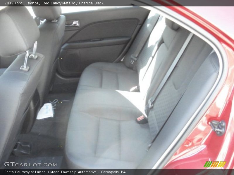 Red Candy Metallic / Charcoal Black 2012 Ford Fusion SE