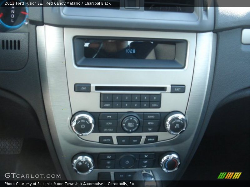 Red Candy Metallic / Charcoal Black 2012 Ford Fusion SE