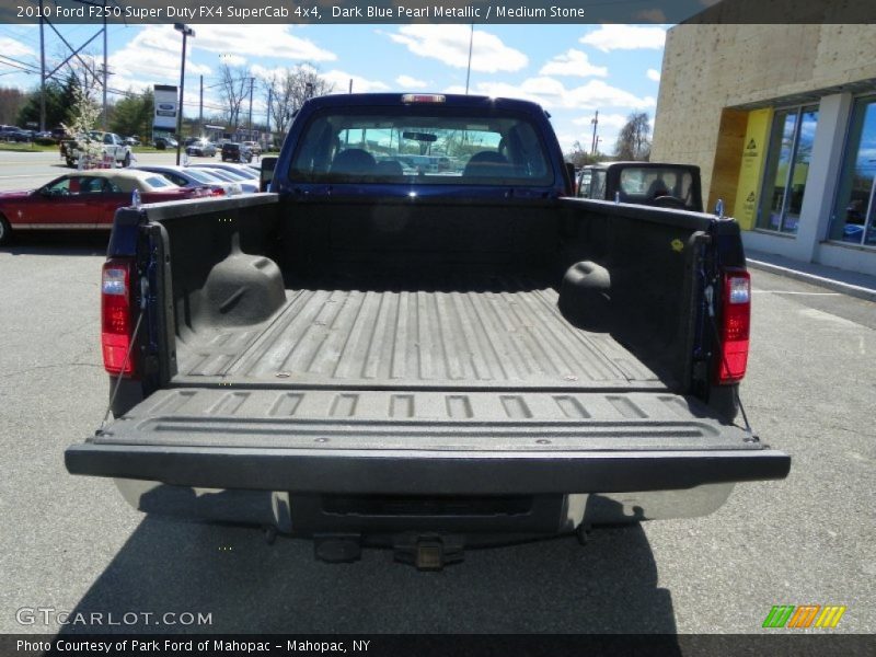 Dark Blue Pearl Metallic / Medium Stone 2010 Ford F250 Super Duty FX4 SuperCab 4x4