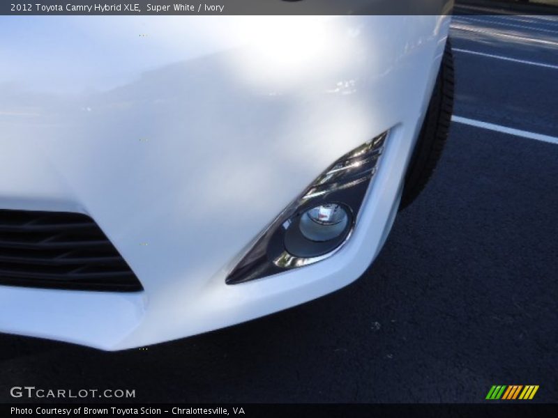 Super White / Ivory 2012 Toyota Camry Hybrid XLE