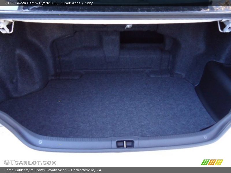 Super White / Ivory 2012 Toyota Camry Hybrid XLE