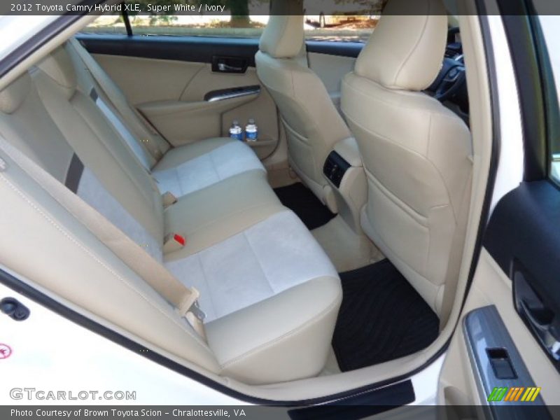 Super White / Ivory 2012 Toyota Camry Hybrid XLE