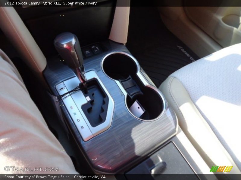 Super White / Ivory 2012 Toyota Camry Hybrid XLE