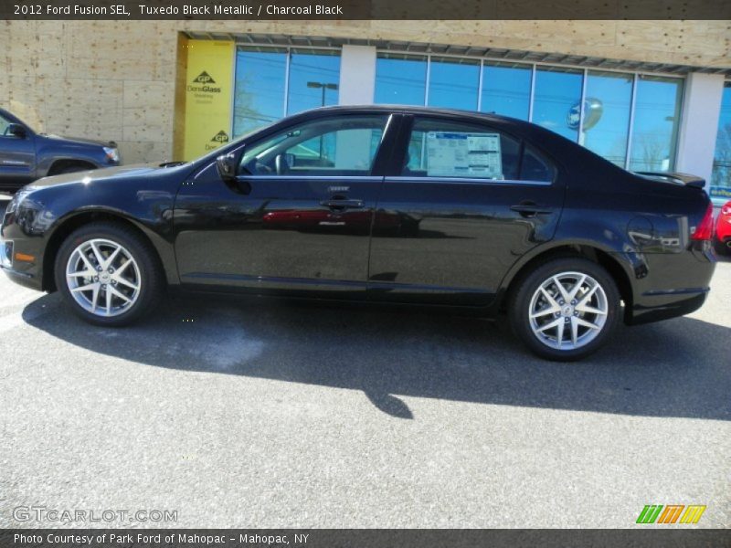 Tuxedo Black Metallic / Charcoal Black 2012 Ford Fusion SEL